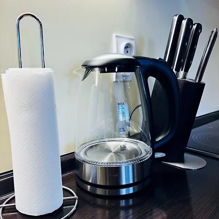 Moderny 2-spalnovy Twins White S Balkonom * Michalovce