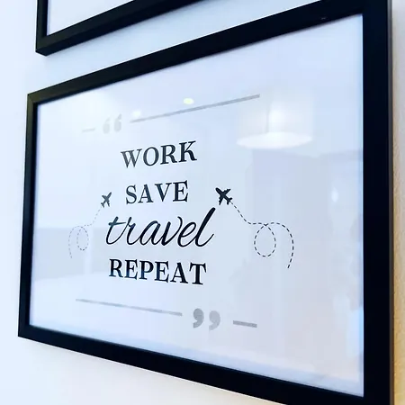 Daire Moderny 2-spalnovy Twins White S Balkonom