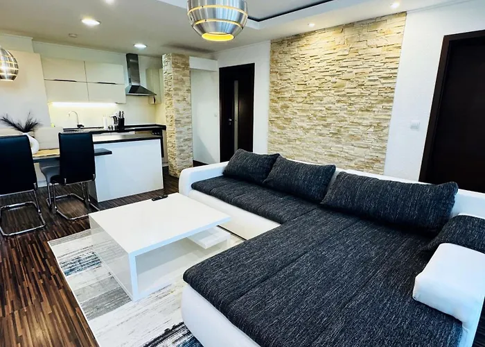 Moderny 2-spalnovy Twins White S Balkonom * Michalovce